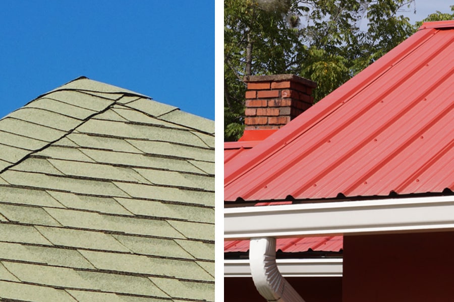 Metal Roofing Vs. Asphalt Shingles – What Is The Difference & Major Pros and Cons Of Each