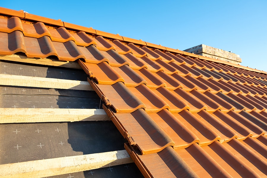 new tile roof in the arizona sunshine
