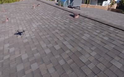 Foam Roof Replaced With Shingle