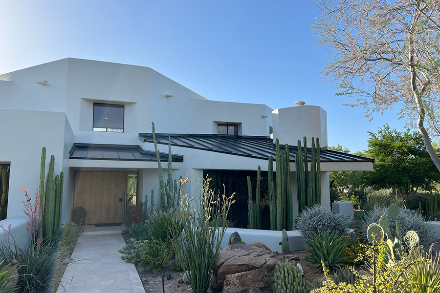 Paradise Valley Home Gets New Standing Seam Roof